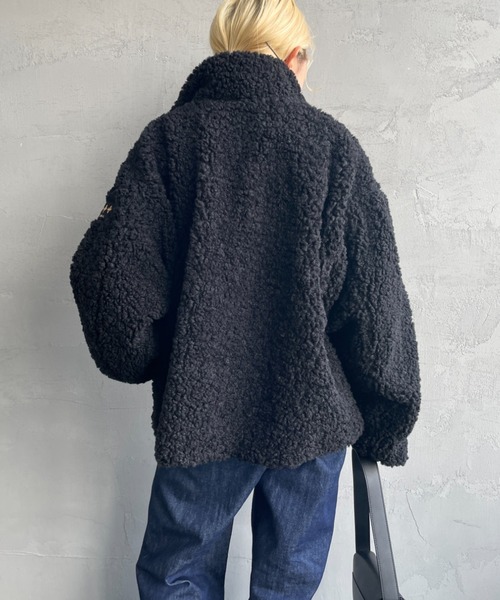 [TATRAS/タトラス] LUELA シープ調ボアブルゾン 1 新品未使用 TATRAS（タトラス） ブルゾン アウター LUELA シープ調ボアブルゾン