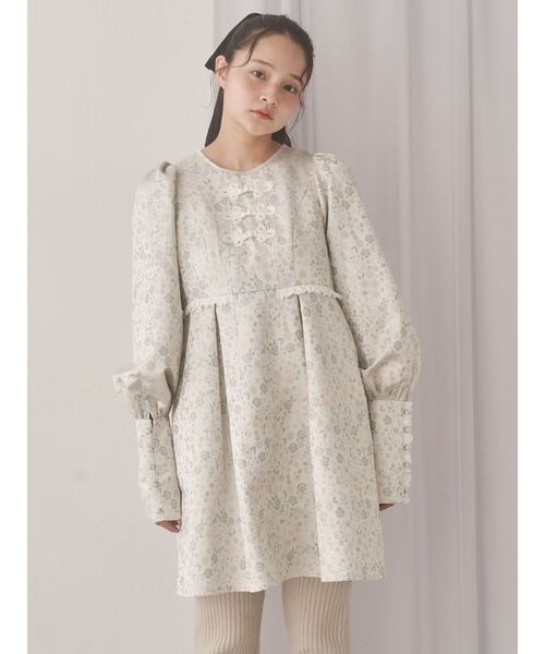 merry jenny(メリージェニー)の「pastelジャガードミニワンピース(ワンピース・レディース・ピンク/ライトグレー/ミント・FREE)」の20枚目の写真