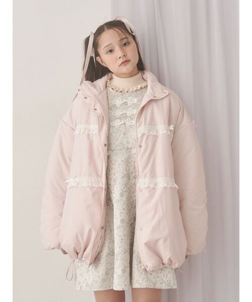 セール】pastelジャガードミニワンピース（ワンピース）｜merry jenny