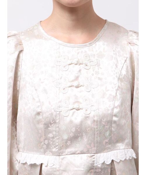 merry jenny(メリージェニー)の「pastelジャガードミニワンピース(ワンピース・レディース・ピンク/ライトグレー/ミント・FREE)」の5枚目の写真