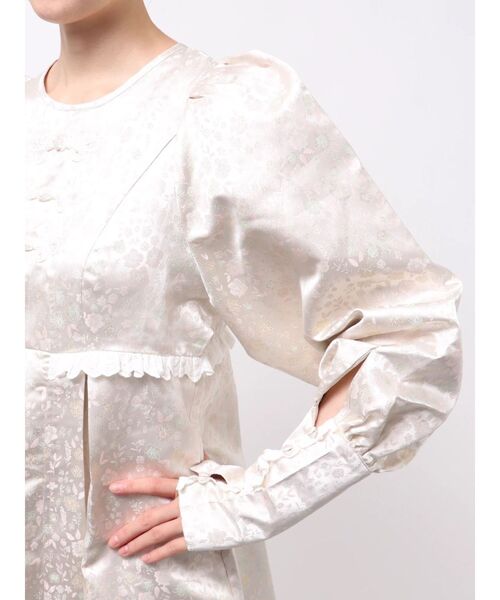 merry jenny(メリージェニー)の「pastelジャガードミニワンピース(ワンピース・レディース・ピンク/ライトグレー/ミント・FREE)」の6枚目の写真