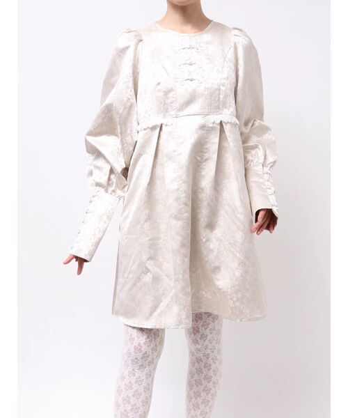 merry jenny(メリージェニー)の「pastelジャガードミニワンピース(ワンピース・レディース・ピンク/ライトグレー/ミント・FREE)」の15枚目の写真