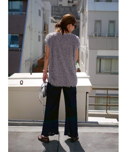 BeBeoD(べベッド)の「フェザーデザインフレンチトップス(その他トップス・レディース・ブラック/ネイビー/ブラウン/グレー/グリーン/グレー系その他/ブラウン系その他・フリー)」の15枚目の写真