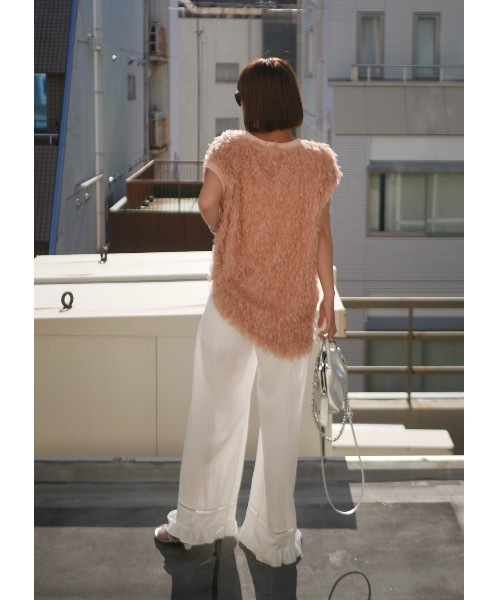 BeBeoD(べベッド)の「フェザーデザインフレンチトップス(その他トップス・レディース・ブラック/ネイビー/ブラウン/グレー/グリーン/グレー系その他/ブラウン系その他・フリー)」の19枚目の写真