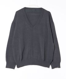 Bling Leads（ブリングリーズ）の「【RS】【Bling leads】12GG深Vネックニット（ニット/セーター）」