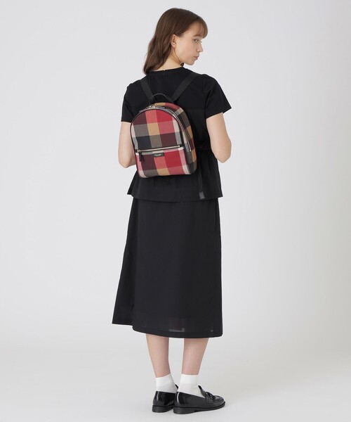 【未使用品級】ブルーレーベル クレストブリッジ リュック PVC ノバチェック セール】クレストブリッジチェックPVCバックパック（バックパック