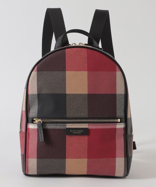 BLUE LABEL CRESTBRIDGE(ブルーレーベルクレストブリッジ)の「クレストブリッジチェックPVCバックパック(バックパック/リュック・レディース・ベージュ系その他/レッド/ダークネイビー/ブルー系その他2・FREE)」の10枚目の写真