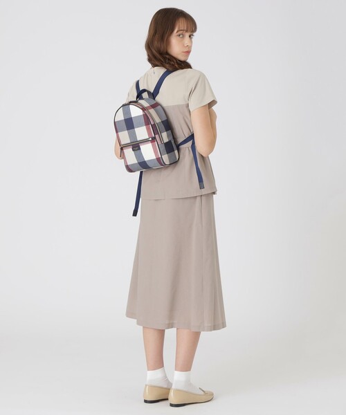 セール】クレストブリッジチェックPVCバックパック（バックパック