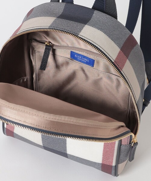 BLUE LABEL CRESTBRIDGE(ブルーレーベルクレストブリッジ)の「クレストブリッジチェックPVCバックパック(バックパック/リュック・レディース・ベージュ系その他/レッド/ダークネイビー/ブルー系その他2・FREE)」の20枚目の写真