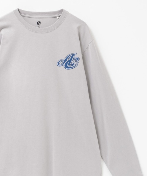 Mac-House（マックハウス）の「T-GRAPHICS チームロゴプリント長袖Ｔシャツ（Tシャツ/カットソー・メンズ・グリーン/ネイビー/ホワイト/グレー/ブラック・XL/L/M/S）」の3枚目の写真