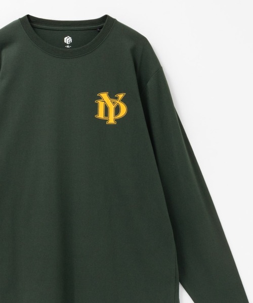 Mac-House（マックハウス）の「T-GRAPHICS チームロゴプリント長袖Ｔシャツ（Tシャツ/カットソー・メンズ・グリーン/ネイビー/ホワイト/グレー/ブラック・XL/L/M/S）」の4枚目の写真