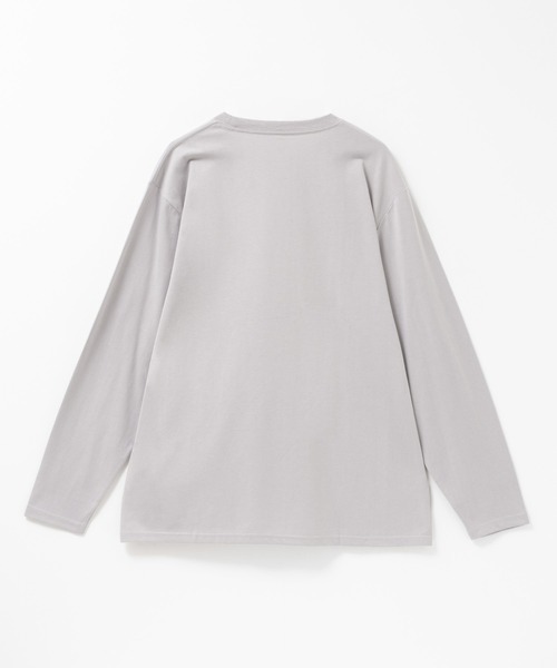 Mac-House（マックハウス）の「T-GRAPHICS チームロゴプリント長袖Ｔシャツ（Tシャツ/カットソー・メンズ・グリーン/ネイビー/ホワイト/グレー/ブラック・XL/L/M/S）」の6枚目の写真