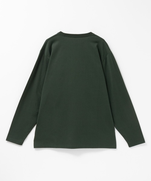 Mac-House（マックハウス）の「T-GRAPHICS チームロゴプリント長袖Ｔシャツ（Tシャツ/カットソー・メンズ・グリーン/ネイビー/ホワイト/グレー/ブラック・XL/L/M/S）」の7枚目の写真