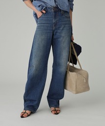 ASTRAET＞CO タック ワイド デニムパンツ（デニムパンツ