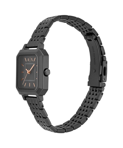 ARMANI EXCHANGE(アルマーニエクスチェンジ)の「アルマーニ・エクスチェンジ 腕時計 レディース アナログ ステンレス AX5732(アナログ腕時計・レディース・ブラック・FREE)」の6枚目の写真