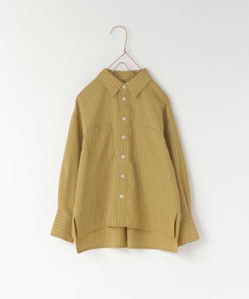 LOWRYS FARM（ローリーズファーム）の「ストライプシャツ　 571187（シャツ/ブラウス・キッズ・ブルー/ブラウン/イエロー・140cm/130cm/110cm/150cm/120cm）」の21枚目の写真