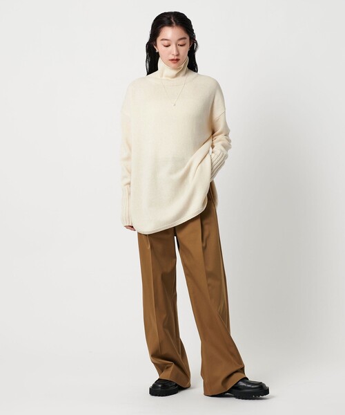 MARW UNITED ARROWS＞ルーズ タートルネック ニット（ニット/セーター