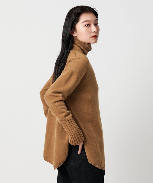 MARW UNITED ARROWS＞ルーズ タートルネック ニット（ニット/セーター