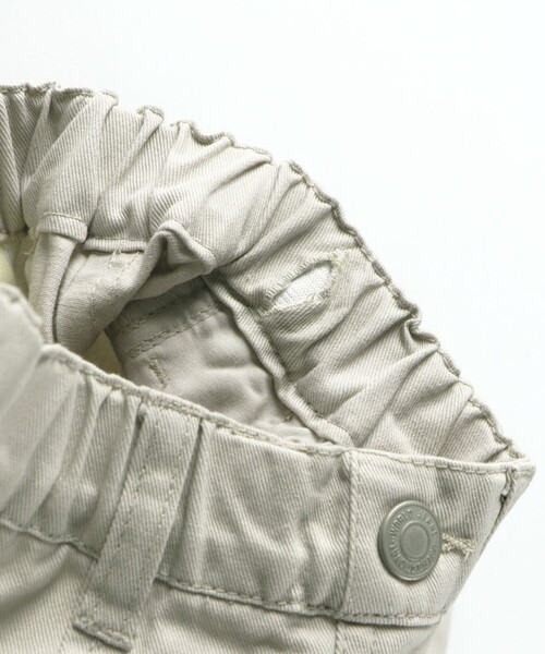 BRANSHES(ブランシェス)の「【綿100%】フレアスカート(スカート・キッズ・ライトグレー/ネイビー・150/90/120/130/110/80/140/100)」の4枚目の写真