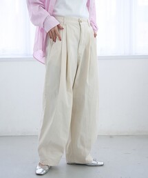 coen | 【再入荷・新色登場】ランタンパンツ（インフルエンサー紹介アイテム）(チノパンツ)
