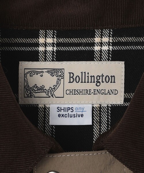 【SHIPS any別注】Bollington: タスランナイロン ショート ハンティングジャケット◇