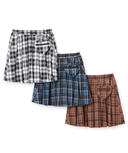 by LOVEiT（バイラビット）の「ハートポシェットスカート（スカート・キッズ・ブラック/ブルー/ブラウン・150cm/140cm/160cm/130cm/120cm）」の10枚目の写真