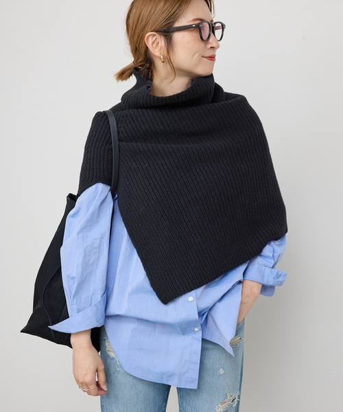 ha|za|ma 幾重に重ねた想いの行方のニットスヌード First Aid to the Injured - Knit Snood 