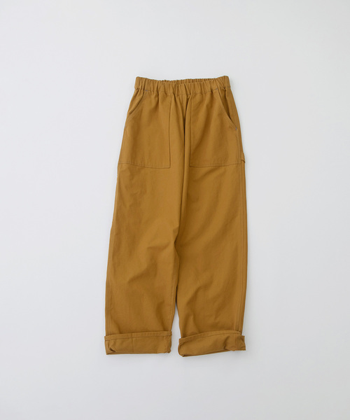 nop de nod(ノップドゥノッド)の「ペインターパンツ(その他パンツ・レディース・キャメル/ドット/インディゴブルー・M)」の6枚目の写真