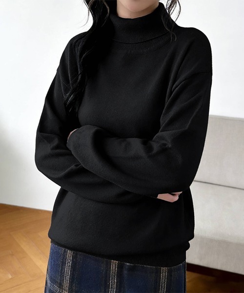 セール】選べる3タイプ×カシミヤタッチニットトップス（ニット