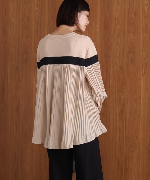 美品プリーツプリーツプルオーバー ▪️美品 プリーツプリーズ