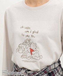 プーさん/長袖Tシャツ