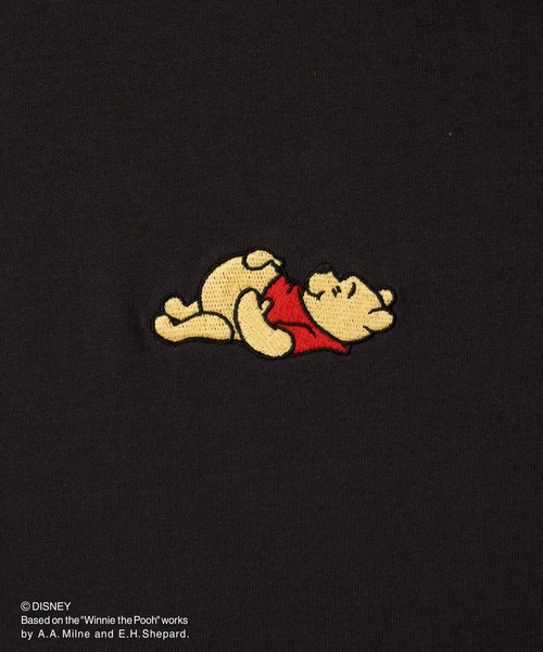 Honeys(ハニーズ)の「プーさん/長袖Tシャツ(Tシャツ/カットソー・レディース・グリーン/オフホワイト/スミクロ/ベージュ・L/LL/M)」の17枚目の写真