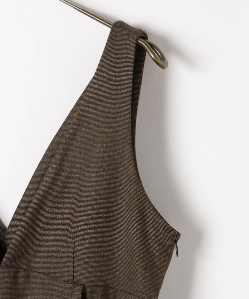 セール】ベルト付きバルーンミニジャンスカ 590327（ワンピース