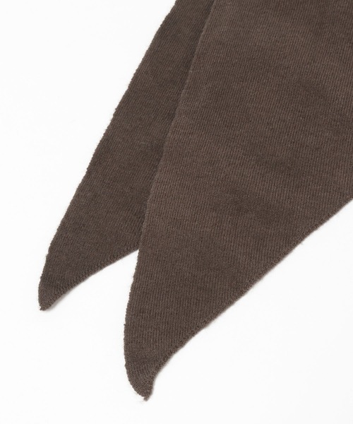 LOWRYS FARM（ローリーズファーム）の「サンカクストール　579535（ストール/ショール・レディース・ブラウン/グレー/レッド・FREE）」の10枚目の写真