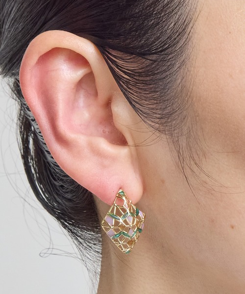 Zoule(ゾーラ)の「Zoule ゾーラ:MOROCCAN モロッカンシリーズ pupa moroccan ピアス(ピアス(両耳用)・レディース・シルバー/ゴールド・FREE)」の4枚目の写真