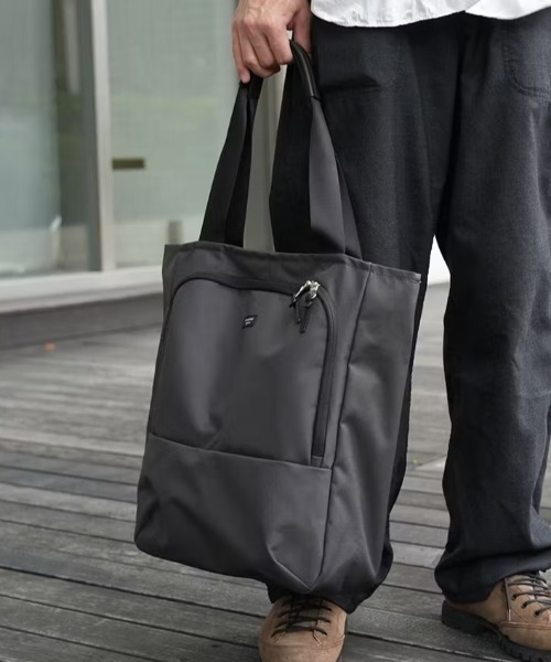 STANDARD SUPPLY(スタンダードサプライ)の「スタンダードサプライ / EFFECT エフェクト / ESSENTIAL TOTE エッセンシャルトート(トートバッグ・レディース・ブラック/ベージュ/グレー・FREE)」の3枚目の写真