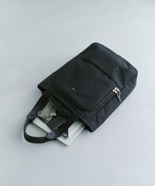 STANDARD SUPPLY(スタンダードサプライ)の「スタンダードサプライ / EFFECT エフェクト / ESSENTIAL TOTE エッセンシャルトート(トートバッグ・レディース・ブラック/ベージュ/グレー・FREE)」の4枚目の写真