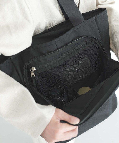 STANDARD SUPPLY(スタンダードサプライ)の「スタンダードサプライ / EFFECT エフェクト / ESSENTIAL TOTE エッセンシャルトート(トートバッグ・レディース・ブラック/ベージュ/グレー・FREE)」の7枚目の写真
