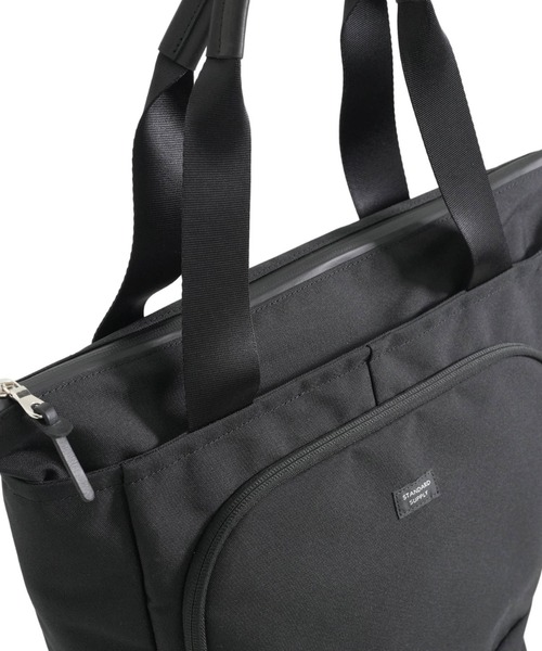 STANDARD SUPPLY(スタンダードサプライ)の「スタンダードサプライ / EFFECT エフェクト / ESSENTIAL TOTE エッセンシャルトート(トートバッグ・レディース・ブラック/ベージュ/グレー・FREE)」の10枚目の写真