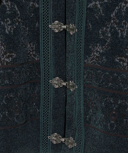 HARE（ハレ）の「メタルボタンダマスクニットカーディガン(HARE)（カーディガン/ボレロ・メンズ・グレー/グリーン/ブラック/グレー系その他・FREE）」の22枚目の写真