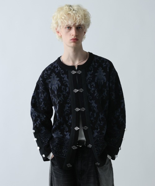 メタルボタンダマスクニットカーディガン(HARE)（カーディガン/ボレロ