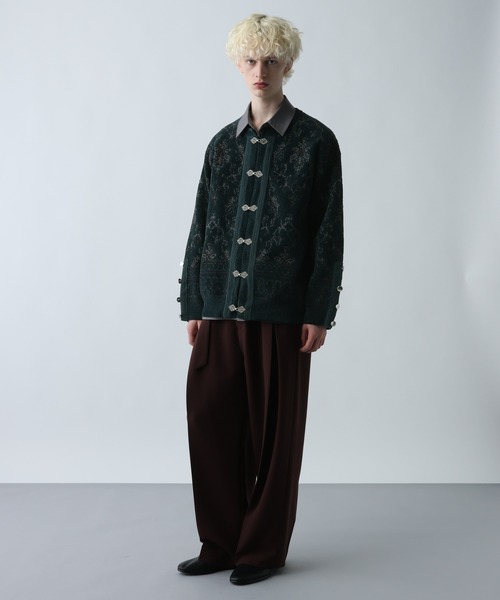 メタルボタンダマスクニットカーディガン(HARE)（カーディガン/ボレロ