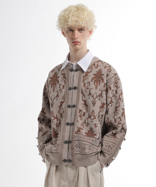 メタルボタンダマスクニットカーディガン(HARE)（カーディガン/ボレロ