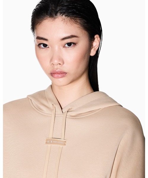 セール】【A|X アルマーニ エクスチェンジ】CL ロゴラベル フーデッド