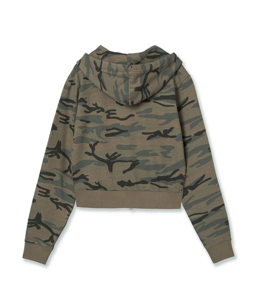 【AEAE】WEB LOGO CROP HOOD ZIP UP WEB LOGO CROP HOOD ZIP UP（パーカー）｜aeae