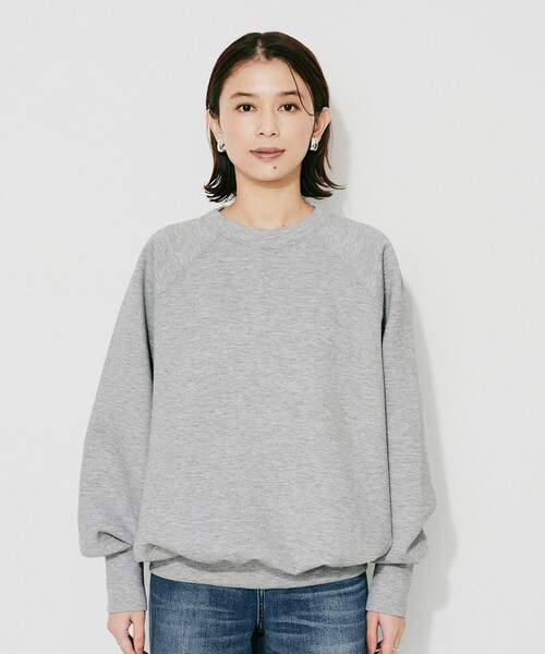 UNTITLED(アンタイトル)の「【upper hights】THE BROOKE 3D プルオーバーカットソー(Tシャツ/カットソー・レディース・アイボリー/グレー・02)」の9枚目の写真