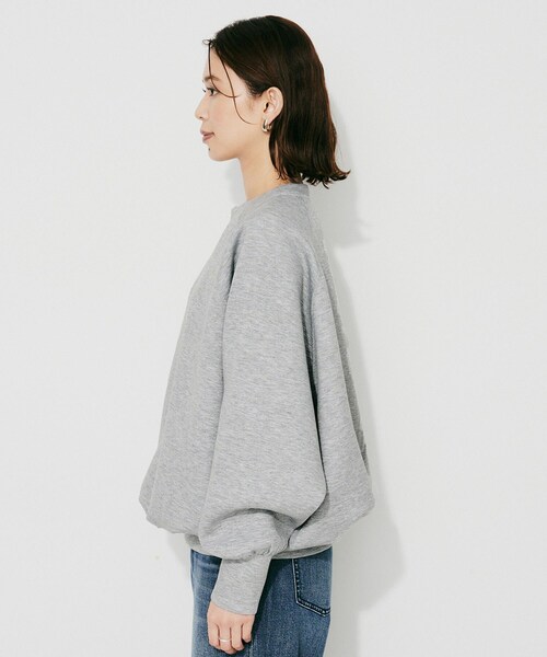 UNTITLED(アンタイトル)の「【upper hights】THE BROOKE 3D プルオーバーカットソー(Tシャツ/カットソー・レディース・アイボリー/グレー・02)」の10枚目の写真