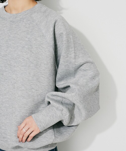 UNTITLED(アンタイトル)の「【upper hights】THE BROOKE 3D プルオーバーカットソー(Tシャツ/カットソー・レディース・アイボリー/グレー・02)」の13枚目の写真