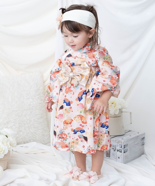 セール】3WAY ちりめん 2ピースベビー着物(着物)|SweetMommy セール】3WAY ちりめん 2ピースベビー着物(着物)|SweetMommy