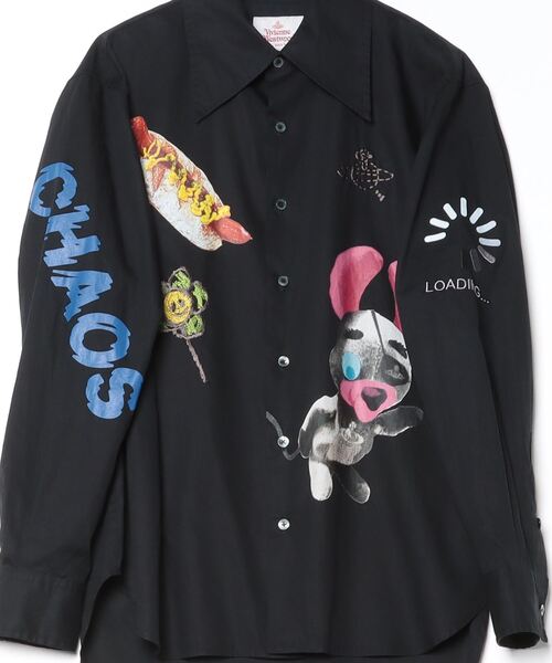 Vivienne Westwood MAN（ヴィヴィアンウエストウッドマン）の「THE BiG ONE NORMAL SHIRT（シャツ/ブラウス・メンズ・ブラック・FREE）」の3枚目の写真